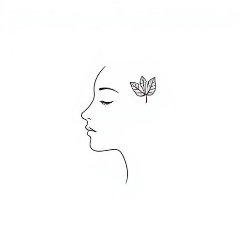 Line art style example