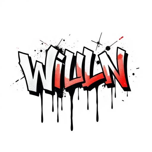 Graffiti style example